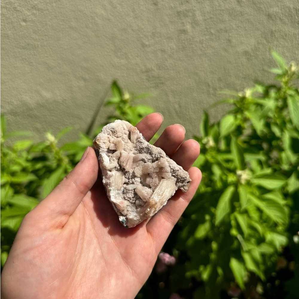 Small Stillbite Crystal Cluster‎
